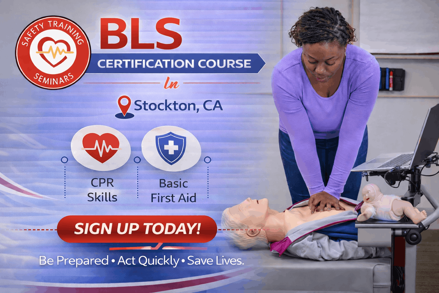 BLS Certification Course in Stockton, CA