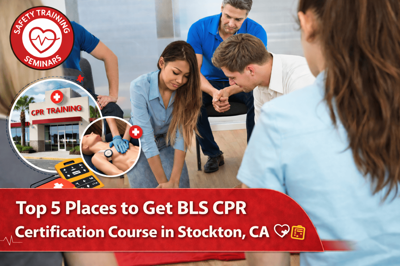 Top 5 Places to Find BLS CPR Certification Course in Stockton
